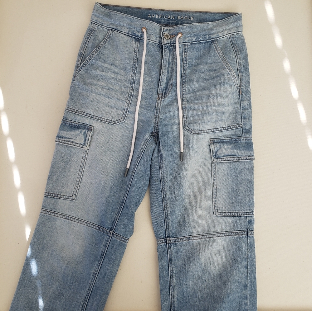 A&E Baggy Denim Jogger